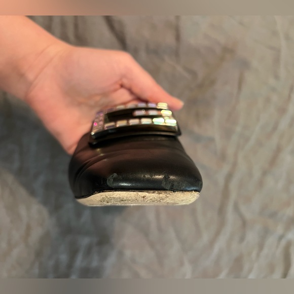 Gucci— Madelyn Malaga Crystal Square G Leather Mules 35 / 36 Block Heel - Picture 14 of 16